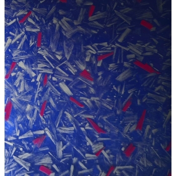 Folia do hydrografiki - Forged carbon 126D